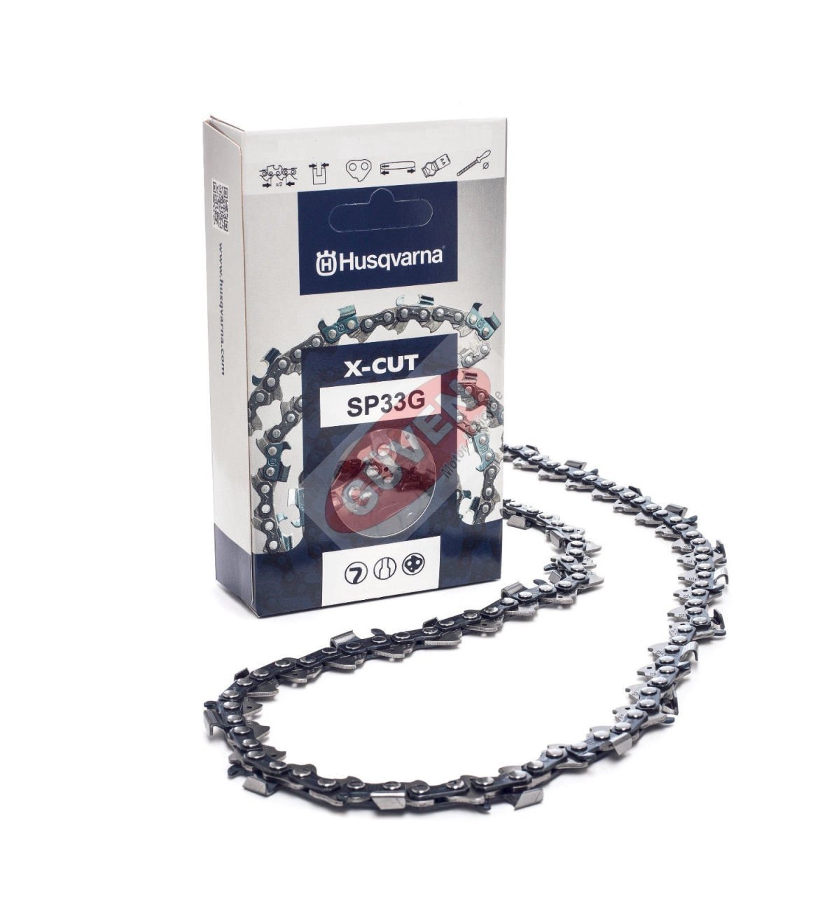 Husqvarna-Zincir Kutulu 36 Diş X-CUT C85 3/8 1.5mm Köşeli 58A-H581626672