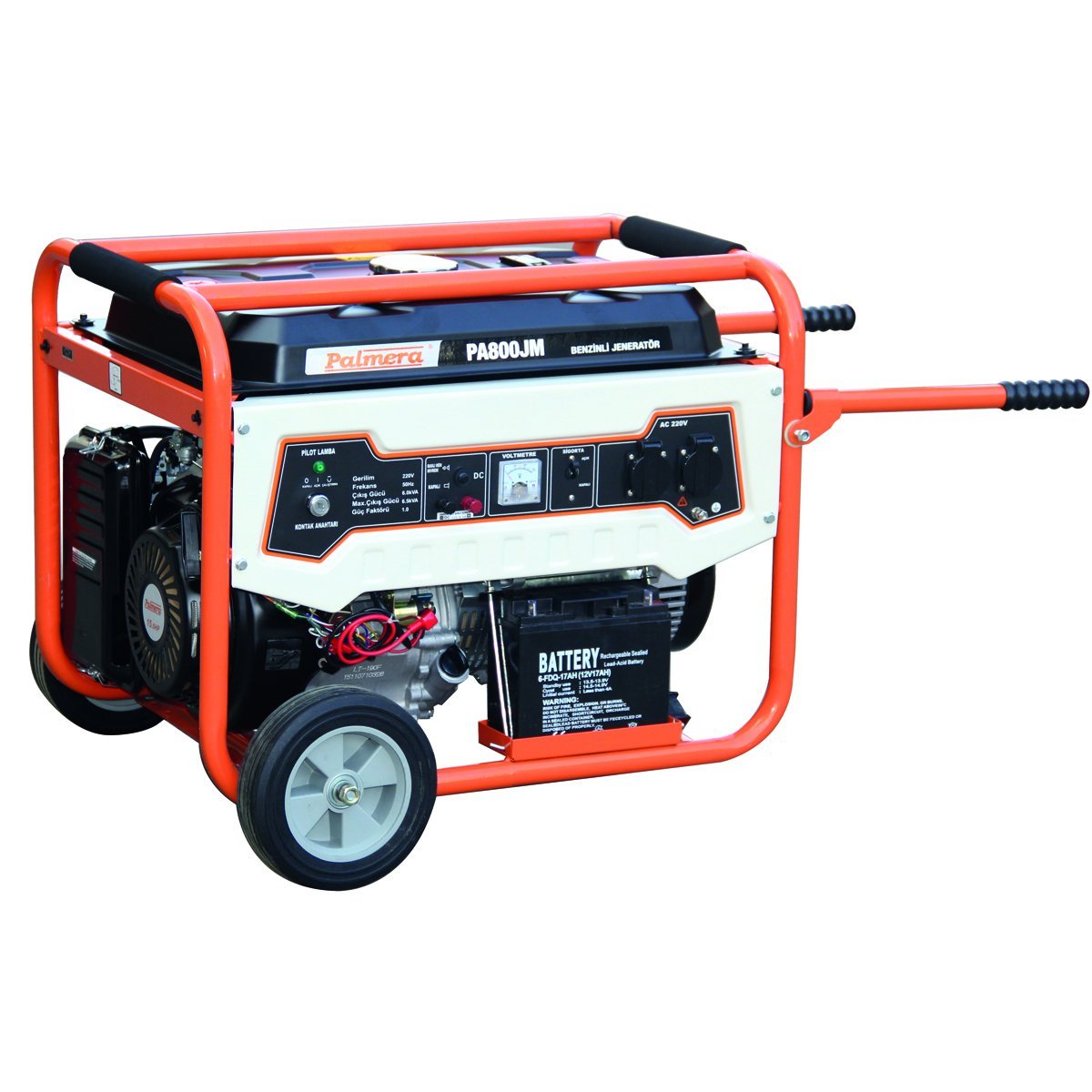 PALMERA-PA800JM JENERATÖR 6 kVA,MARŞLI