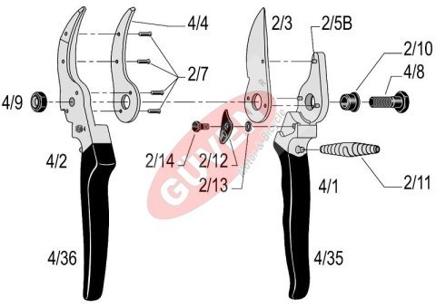 Felco 4 Budama Makası 21cm By-Pass