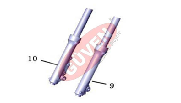 SALCANO ASTRO ÖN AMORTİSÖR SOL