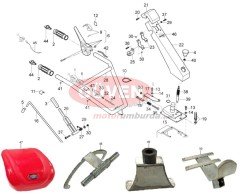 PALMERA-GAZ KOLU B52H,W