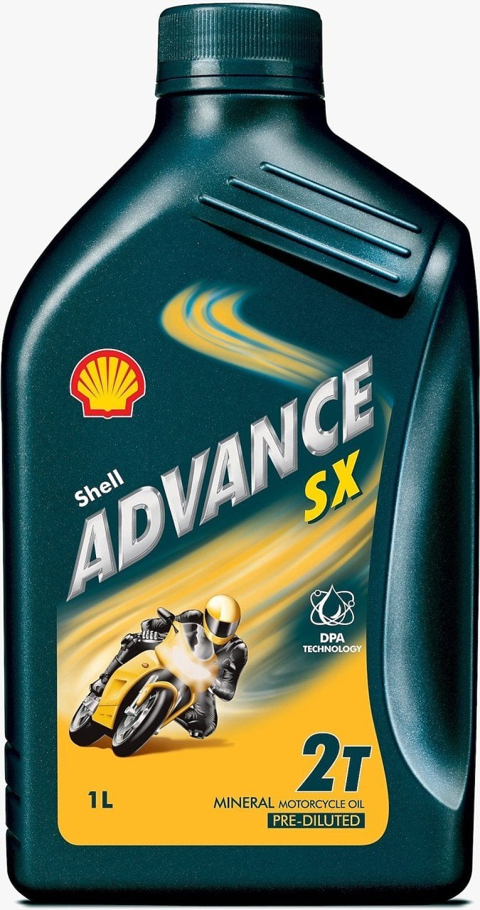Shell Advance SX 2T 1 Lt 2 Zamanlı Motosiklet Yağı 1Le