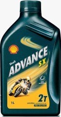 Shell Advance SX 2T 1 Lt 2 Zamanlı Motosiklet Yağı 1Le