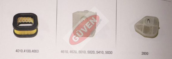 ZOMAX-HAVA FİLTRE MODELLERİ