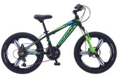 Salcano-NG750 20 Monoblok Jant  V Fren 18 Vites Çocuk Bisikleti