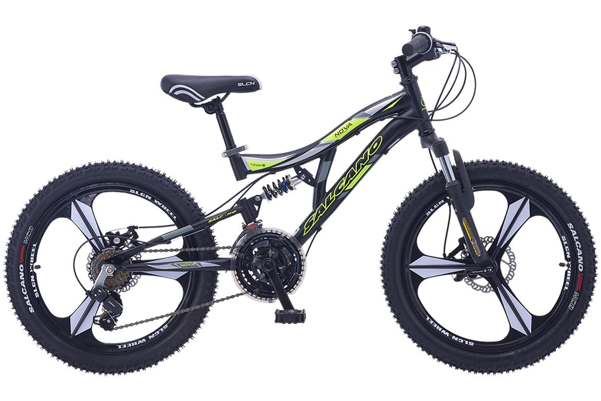 Salcano-Nova 20 Monoblok Jant  V Fren 18 Vites Çocuk Bisikleti