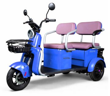 Kral Motor DOPHİN- L  Üç Tekerli Elektirikli