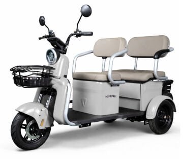 Kral Motor DOPHİN- L  Üç Tekerli Elektirikli