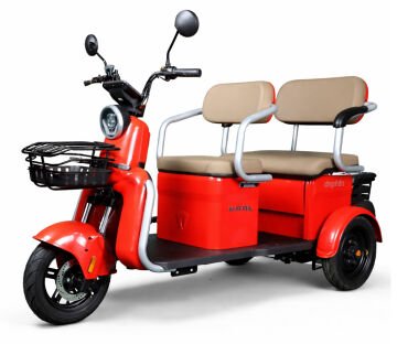 Kral Motor DOPHİN- L  Üç Tekerli Elektirikli