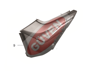 SALCANO ATTACK 150 YAN KAPAK SOL